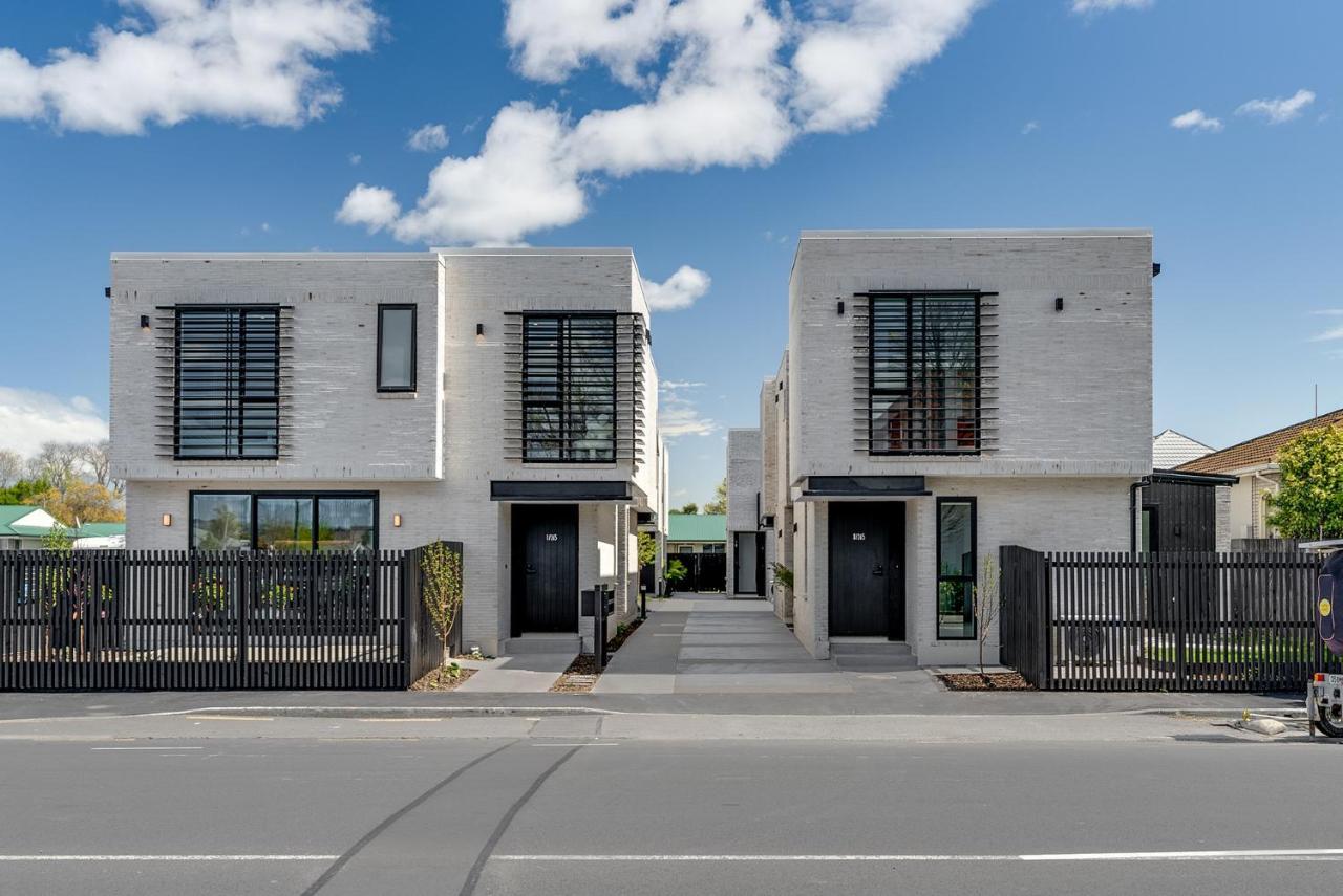 Cbd Contemporary Comfort Townhouse 2 Bed 2Bath كريستتشيرش المظهر الخارجي الصورة